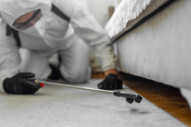 Professional Rodent Control technician working in Glasgow, MT